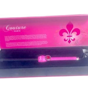 NEW IN BOX! Couture Paris Pink 25mm Hair Heated Curling Wand